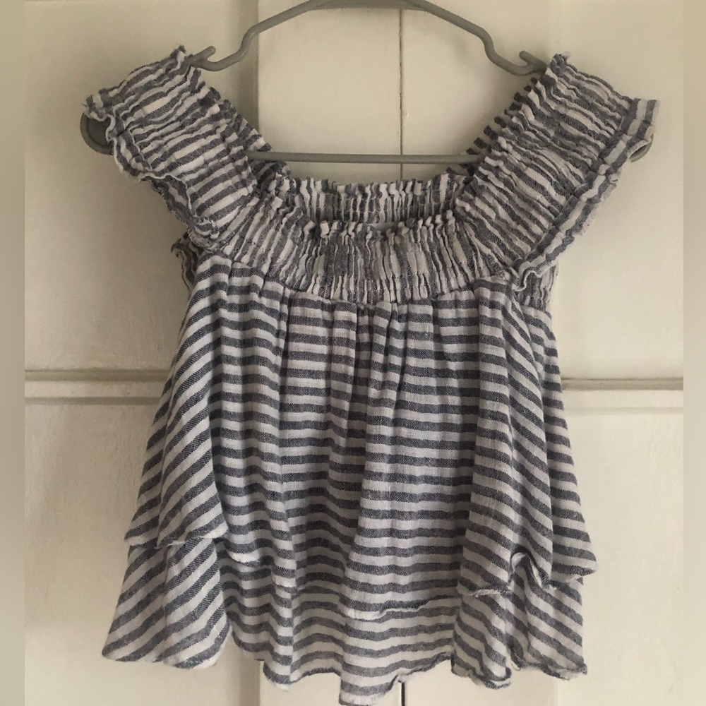 Apiece Apart crop swing top